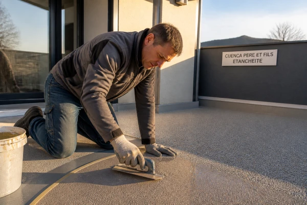 Entreprise étanchéité revêtement terrasse accessible Ambérieu-en-Bugey
