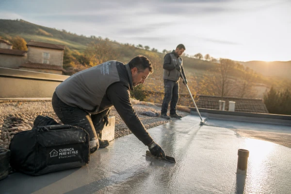 Entreprise réfection étanchéité toiture terrasse Loyettes