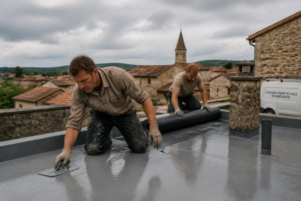Entreprise rénovation étanchéité toit plat Crémieu