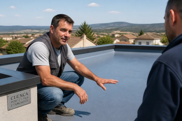 Pose étanchéité neuve toit plat Ambérieu-en-Bugey