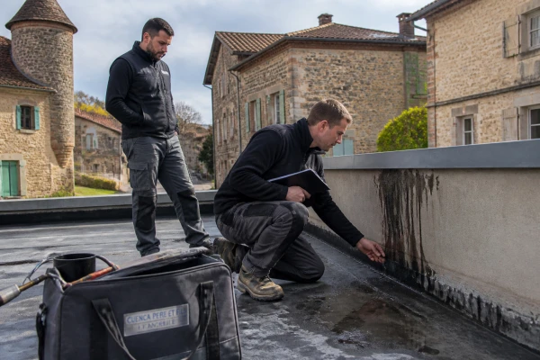 Recherche fuite toiture terrasse professionnelle Montalieu-Vercieu