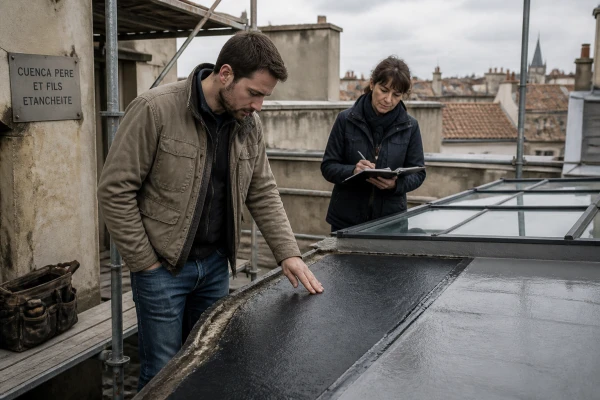 Rénovation complète toit terrasse étanchéité La Tour-du-Pin