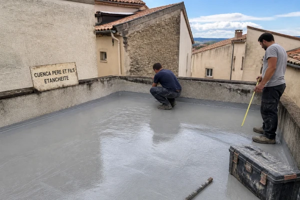 Rénovation étanchéité toit terrasse maison Meyzieu