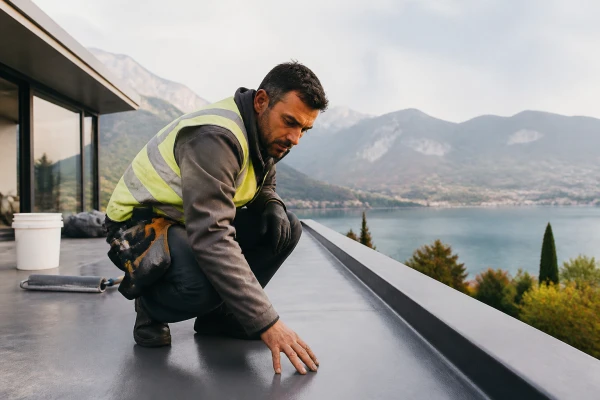 Réparation étanchéité toiture Annecy